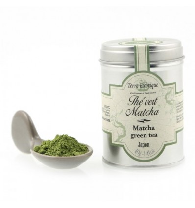 THE VERT MATCHA 40GR - TERRE EXOTIQUE - Maison Ferrero - Epicerie à Ajaccio