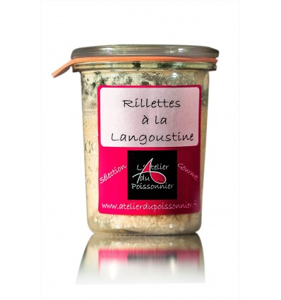 RILLETTES DE LANGOUSTINES- ATELIER DU POISSONNIER - Maison Ferrero - Epicerie à Ajaccio