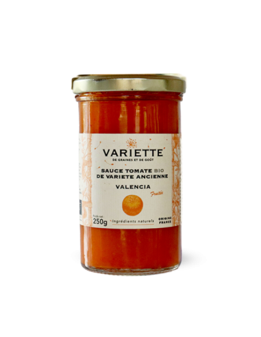 SAUCE TOMATE BIO VARIETE ANCIENNE TOMATE VALENCIA 250GR - VARIETTE