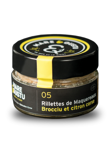 RILLETTES THON CHATAIGNE BROCCIU CEDRAT 100GR- MARE E GUSTU