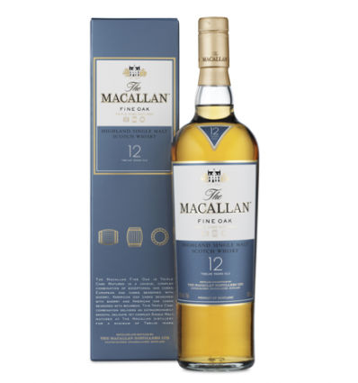 WHISKY MACALLAN 12 ANS FINE OAK - Maison Ferrero - Epicerie à Ajaccio