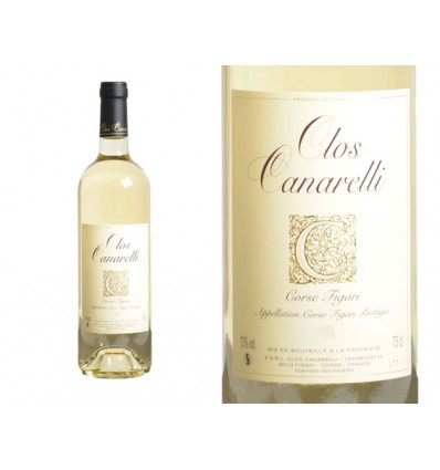 BLANC CLOS CANARELLI 75CL- CLOS CANARELLI - Maison Ferrero - Epicerie à Ajaccio